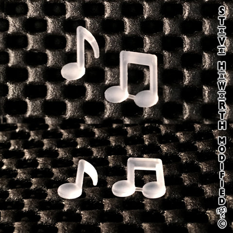 12.7MM X  2.5MM Miniature Music Note Single.