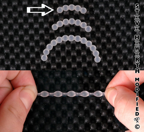 4.8MM Silicone Bead String (5, 7, or 13 beads)