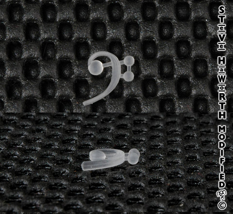 Miniature Bass Clef 12.7mm x 11.11mm