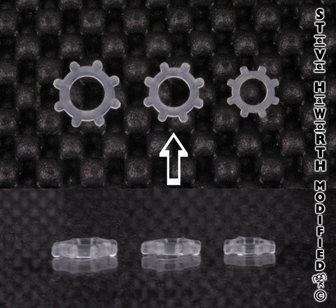 11.1MM X 2.2MM Miniature Curved Gear. – Steve Haworth Modified LLC