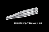 Six Boxes ($45.55 per box) (600 Total) Snaptile Sterile Disposable Piercing Forceps (Triangular)